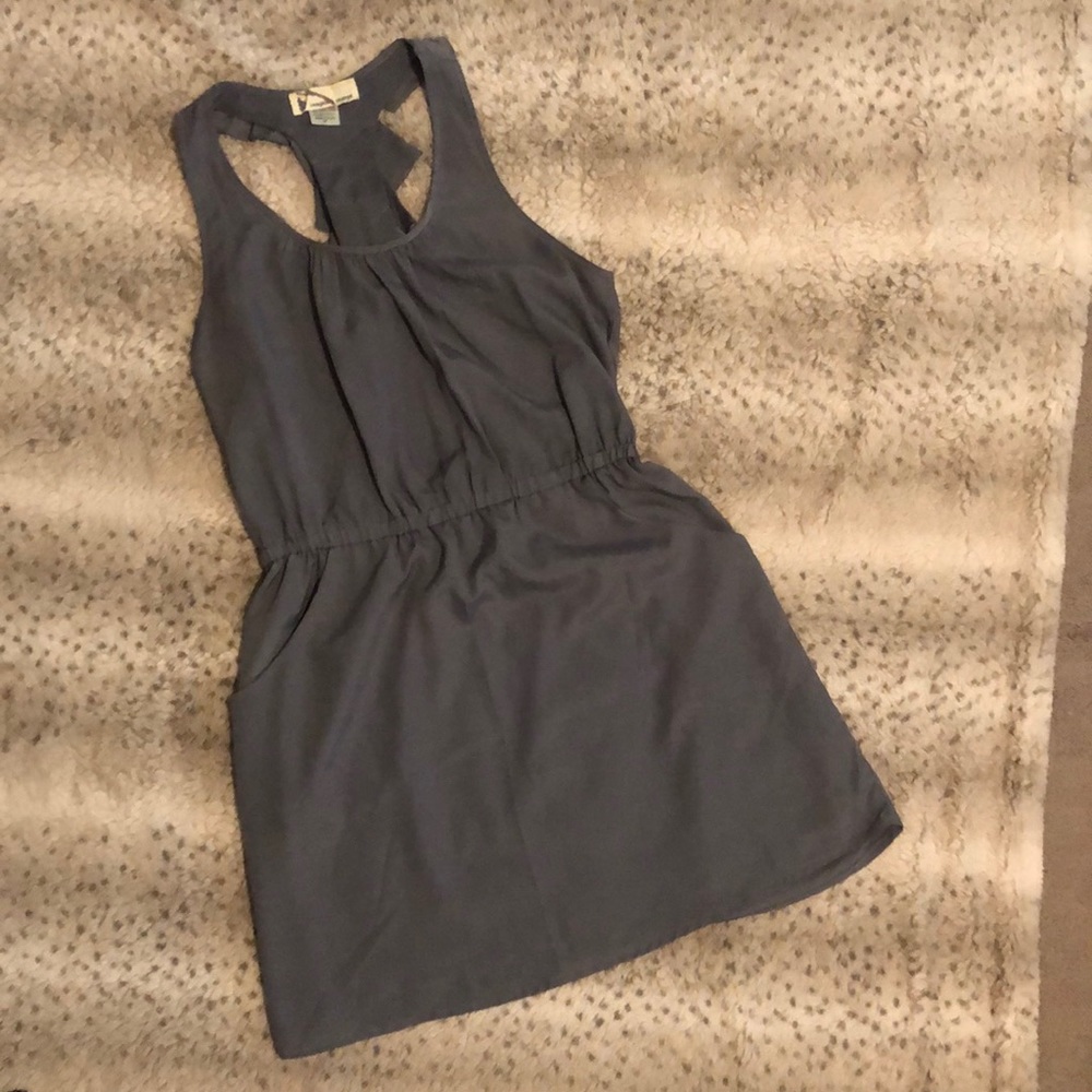 Gray Short Dress